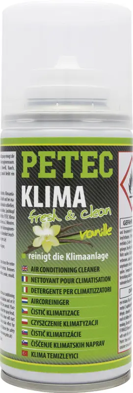 Solange Der Vorrat Reicht Petec Klimaanlagenreiniger fresh & clean Vanille Erfrischer 75ml 71470