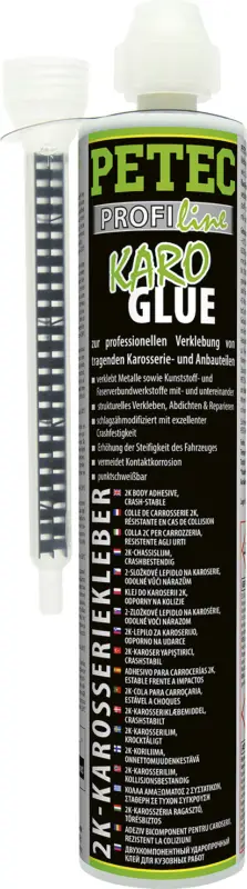 Petec Karosseriekleber Karo-Glue 2K Karosserieklebstoff 195ml 98195 Mega-Angebot