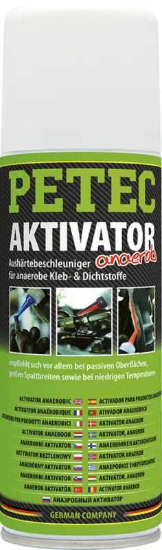 Petec Aktivator anaerob Spray Aushärtebeschleuniger Kleb Dichtstoffe 200ml 90920 Sichere Zahlung