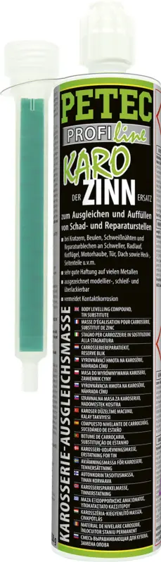 Preisknaller Petec Metallspachtel Karo-Zinn Karosserie Ausgleichsmasse der Zinn-Ersatz 265ml