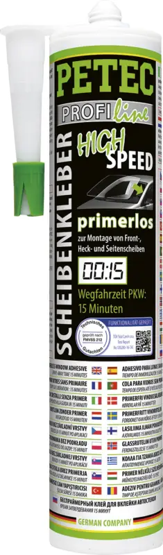 Petec Scheibenkleber Scheibenklebstoff high speed Kartusche 290ml 84300 Bestseller