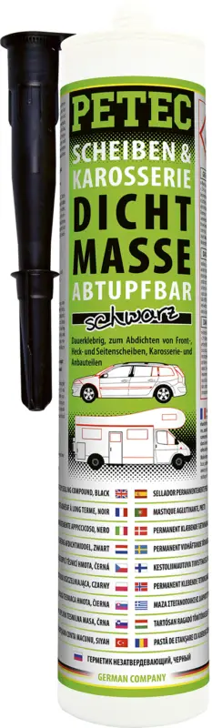 Petec Scheiben Karosseriedichtmasse Scheibendichtmasse schwarz 310ml 83300 Direkt Vom Hersteller