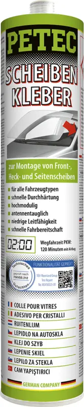 Preisknaller Petec Scheibenkleber Scheiben Klebstoff Auto LKW Bus KFZ Kartusche 310ml 83310