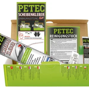 Garantierte Lieferung Petec Scheibenkleber-Set Montage von Front- Heck- & Seitenscheiben 310ml 83333
