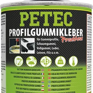 Petec Gummiklebstoff Profilgummikleber Montagekleber Pinseldose 350ml 93835 Zertifiziert