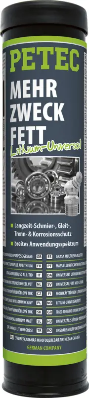 Expressversand Petec Lithium-Mehrzweckfett Longlife-Schmierfett Korrosionsschutz 400g 94444