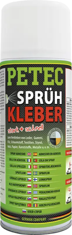 Petec Sprühkleber Kleber Sprühklebstoff Karosseriesprühkleber 400ml 94340 Aktuell