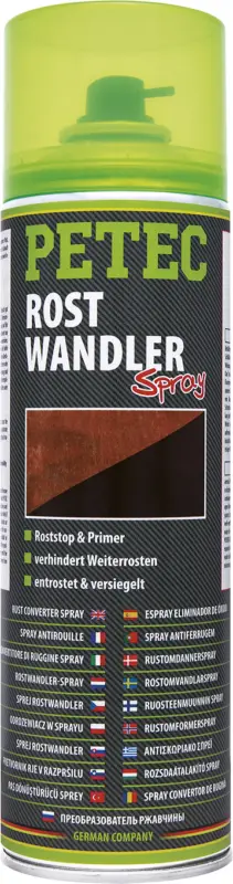 Neu Petec Rostwandler Spray Roststop Rost Primer Rostumwandler 500ml 70040