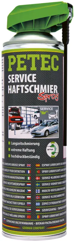 Sale Petec Service Haftschmierspray TransparentKFZ Schmiermittel500ml 71550