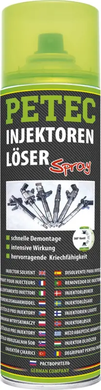 Petec Injektorlöser Spray Reiniger 500ml 70160 Neue Kollektion