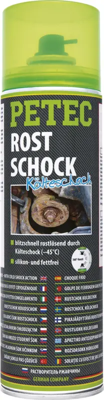 Petec Rostschock Kälteschock intensiv Rostlöser Schock Spray 500ml 70150 Angebot
