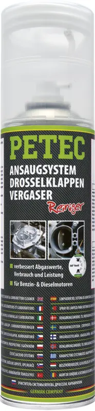 Petec Ansaugsystem- Drosselklappenreiniger & Vergaserreiniger Spray 500ml 72450 Wochenendangebot