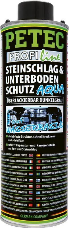 Highlight Petec Steinschlag Unterbodenschutz AQUA Wasserbasis dunkelgrau 1L 73710