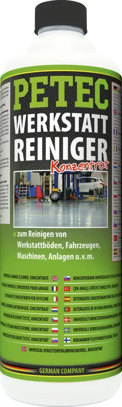 Petec Werkstattreiniger Konzentrat Fettreiniger Universalreiniger 1L 60100 Expressversand