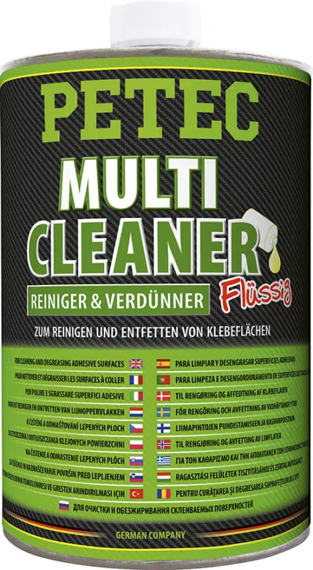 Petec Kaltreiniger Multi Cleaner Flüssig transparent entfernt Silikon 1L 82100 Rabatt