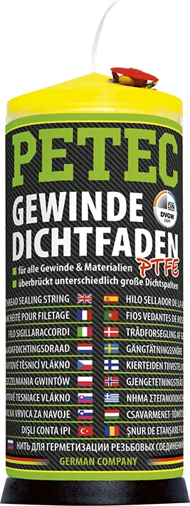 Petec Gewindedichtstoff Gewindedichtfaden Gewindearten Materialien 175m 85175 Abverkauf