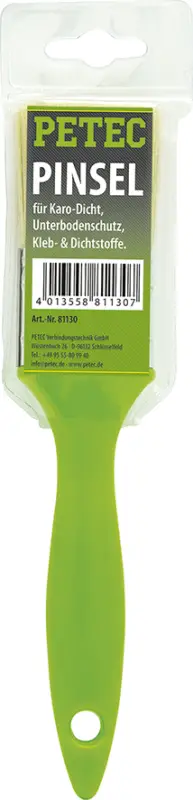 Petec Pinsel Grün mit 38 mm Borsten für Karo-Dicht und Unterbodenschutz 81130 Garantierte Lieferung