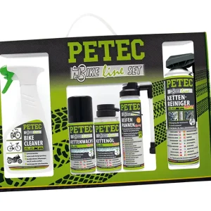Petec Fahrradpflege Set Bike-Line-Set let´s go biking! reinigen & pflegen 99190 Neuheit