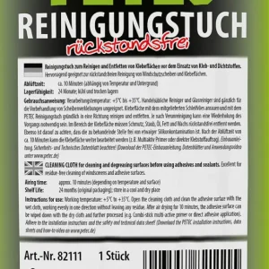 Petec Reinigungstuch rückstandsfrei Klebeflächenreiniger Entfetter 82111 Top-Seller