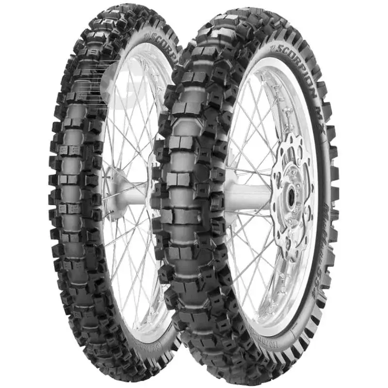 Billig Pirelli 100/90-19 57M TT Scorpion MX32 Mid Soft Rear