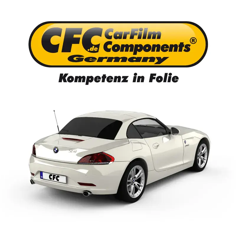 Echt CFC Tönungsfolie KFZ-spezifisch 3D vorgeformt für BMW Z4 (E86) Coupe 03/06-09/08