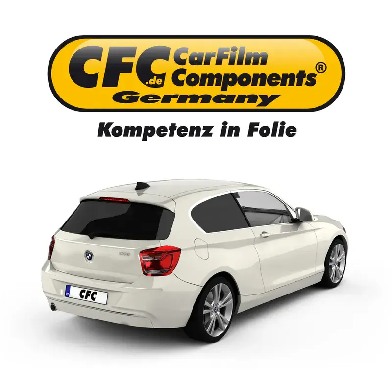 Nur Heute CFC Tönungsfolie KFZ-spezifisch 3D vorgeformt für BMW 1er (E81) 3-türig 04/07-09/12