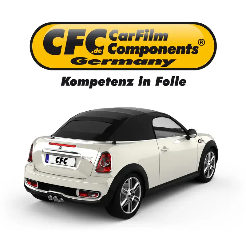 CFC Tönungsfolie KFZ-spezifisch 3D vorgeformt für BMW Mini 2 (R57) Cabrio 03/09-12/15 Neue Ware