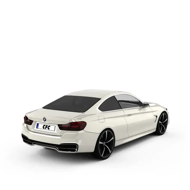 Mega-Angebot CFC Tönungsfolie KFZ-spezifisch 2D in Streifen für BMW 4er / i4 (F32/F82) Coupe 2-türig 10/13-08/20