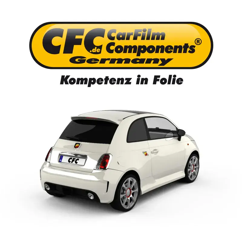 Versand Am Gleichen Tag CFC Tönungsfolie KFZ-spezifisch 3D vorgeformt für Fiat 500 1 (312) Cabrio 09/09-10/20
