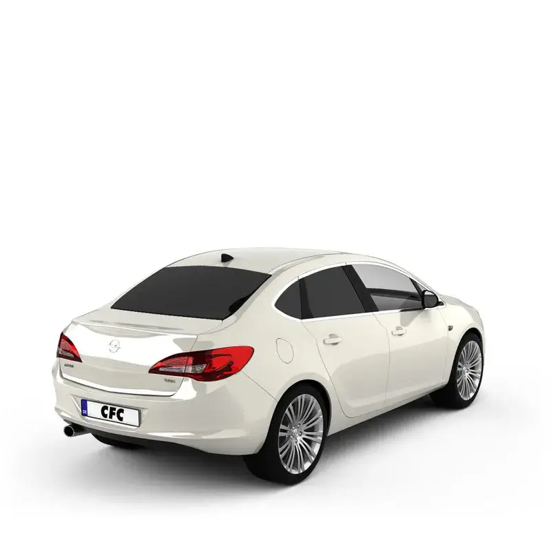 CFC Tönungsfolie KFZ-spezifisch 2D in Streifen für Opel Astra J 5-türig 10/09-07/15 Ausverkauf