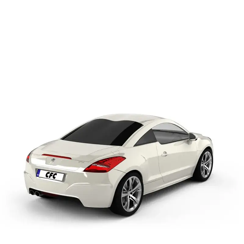 Sonderaktion CFC Tönungsfolie KFZ-spezifisch 2D in Streifen für Peugeot RCZ Coupe 04/10-12/15