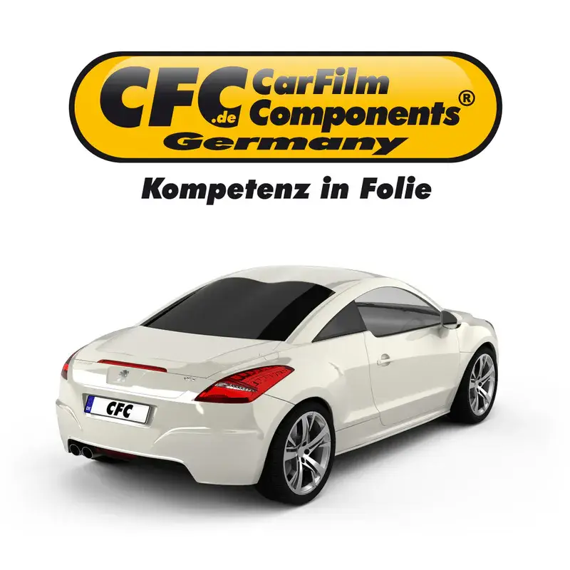 Neu Im Sortiment CFC Tönungsfolie KFZ-spezifisch 3D vorgeformt für Peugeot RCZ Coupe 04/10-12/15