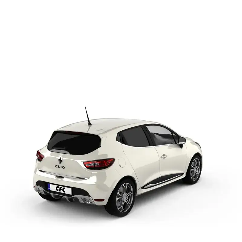 CFC Tönungsfolie KFZ-spezifisch 2D in Streifen für Renault Clio 1 (B57/C57) 5-türig 01/91-02/98 Finale Aktion