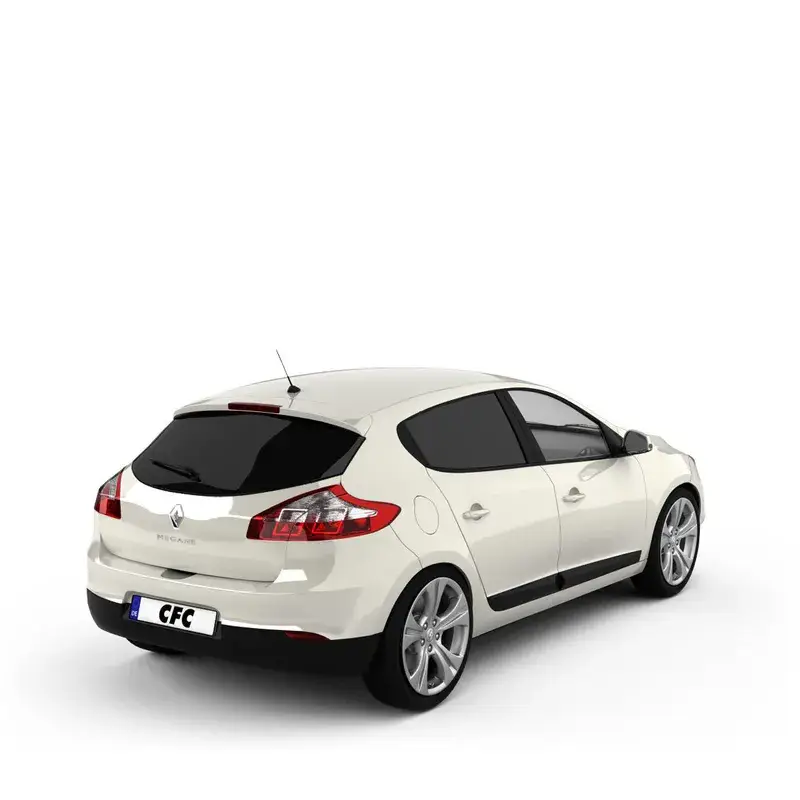 Knallerangebot CFC Tönungsfolie KFZ-spezifisch 2D in Streifen für Renault Megane 1 (BA) 5-türig 01/96-08/03
