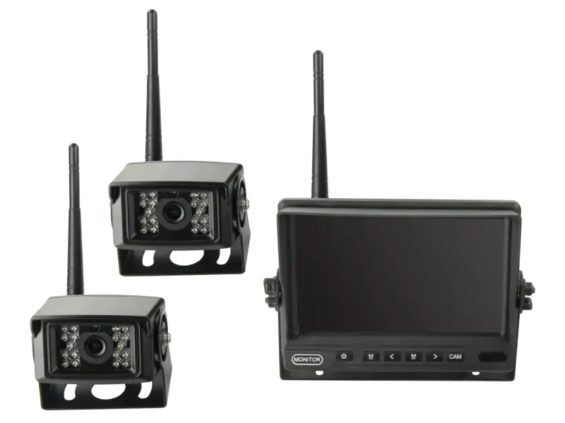 ACV Rückfahrkamera Monitor Kit 7\\ 2x Kamera Video Transmitter" Nur Heute