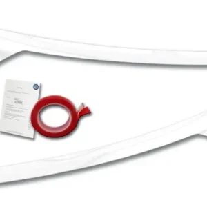 RDX Scheinwerferblenden für FORD Transit Courier & Tourneo Courier (N1P / N3P | 2024+) weiß glänzend Böser Blick Sofort Bestellen