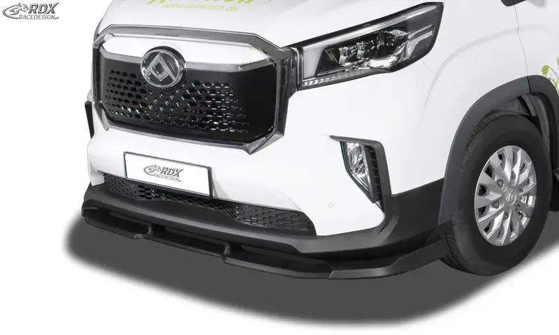 Zertifiziert RDX Frontspoiler VARIO-X für MAXUS DELIVER 9 (2020+) Frontlippe Front Ansatz Vorne Spoilerlippe