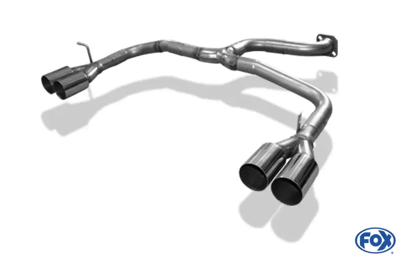 Aktuell Fox Alfa GTV Typ 916 Endrohrsystem Ausgang rechts/links - 2x76 Typ 10 rechts/links