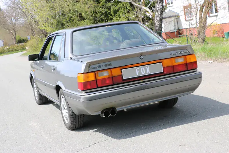 Sale Fox Audi 80/90 Typ 85 quattro Facelift Endschalldämpfer - 2x76 Typ 10