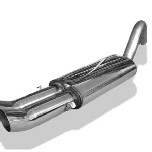 Bestpreis Fox Sportauspuffanlage Audi 80/90 - Typ 89, B3 - Limousine Coupe + B4 Cabrio Endschalldämpfer - 2x76 Typ 18 AU011002-166