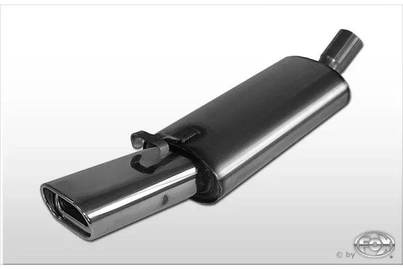Jetzt Kaufen Fox Sportauspuffanlage Audi 80/90 - Typ 89, B3 Limousine Coupe Endschalldämpfer auf Serie - 135x80 Typ 53 AU011022-593