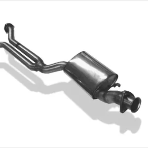 Fox Audi 80/90 Typ 89 quattro Vorschalldämpfer für Modelle mit kurzem Kat (Gesamtlänge Flansch/ Flansch ca. 1,9m) Sonderangebot
