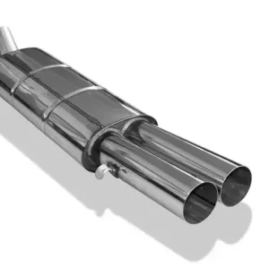 Knallerangebot Fox Audi 80/90 - Typ 89, B3 Limousine/ Coupe/ 80 B4 - Cabrio Endschalldämpfer - 2x76 Typ 10