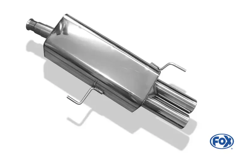 Fox Audi 80 Typ B4 Limousine & Avant Endschalldämpfer Ø63,5mm - 2x76 Typ 10 Angebot