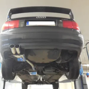 Fox Audi 80 Typ B4 quattro RS-Stoßstange Endschalldämpfer - 2x76 Typ 10 Echt