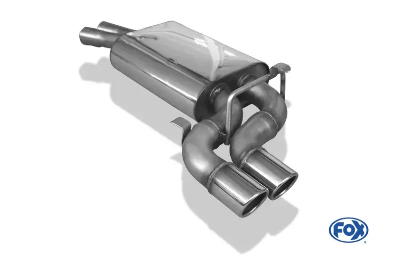 Sonderangebot Fox Audi V8 Typ D11 Endschalldämpfer - 2x70 Typ 16