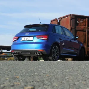Fox Audi S1 quattro Endschalldämpfer Ausgang rechts/links - 2x90 Typ 12 rechts/links Sonderaktion