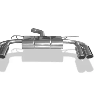 Markenprodukt Fox Audi A3 - 8V Sportback Endschalldämpfer Ausgang rechts/links - 2x88x74 Typ 32 rechts/links