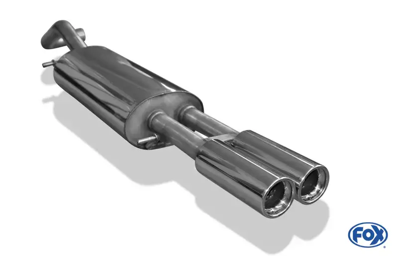 Abverkauf Fox Audi A4 Typ B5 Endschalldämpfer - 2x76 Typ 13