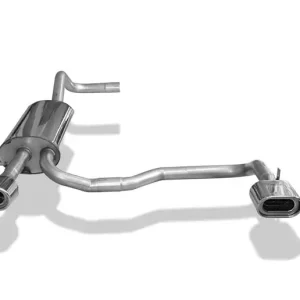 Fox Audi A4 Typ B5 Endschalldämpfer Ausgang rechts/links - 135x80 Typ 53 rechts/links Meistverkauft